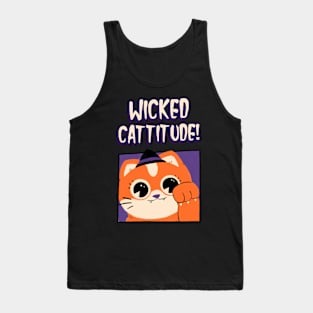 wicked cattitude Tank Top